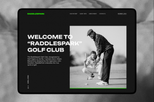 RADDLESPARK GOLF CLUB | Сайт для гольф-клуба