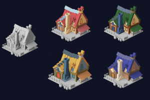 Моделирование домика кузнеца