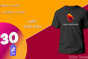 Рекламный ролик для бизнеса по кастомизации футболок.