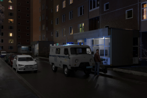 Опер на задании