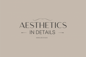 Логотип для студии маникюра Aesthetics in Details