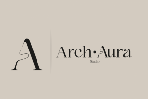 Логотип и визитные карточки для мастера бровиста Arch&Aura