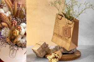 Фирменный стиль флористической студии "Расцветай"