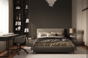 Спальная комната для девушки- студентки