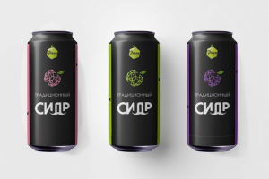 Серия упаковок для сидра "Piton"