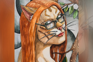 Женщина кошка