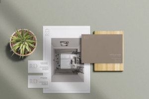 Фирменный стиль для компании интерьера