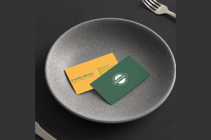 Визитка для ресторана