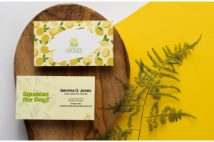 Визитка для прилавка