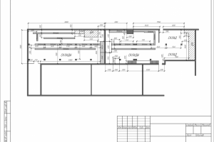 Обмерные обследования магазина.