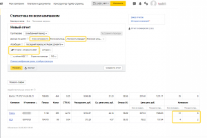 Яндекс Директ. Магазин по продаже профилированного листа.