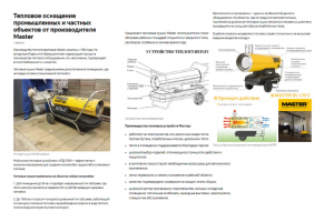 Тепловое оснащение промышленных и частных объектов от производит