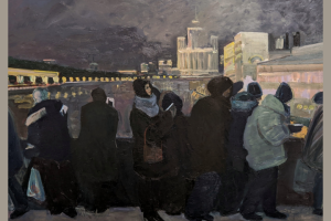 Авторская картина "Огни большого города"