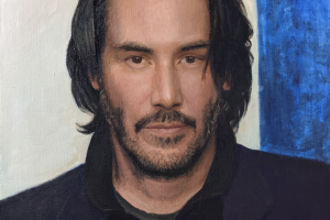 Портрет Киану Ривза