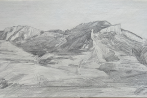 Вид на горы Солнечной долины