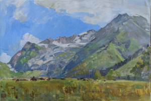 Вид на Софийские водопады