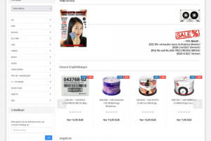 Интернет магазин  в Германии