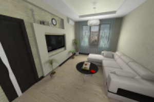 Кухня совмещенная с гостиной