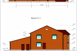 Частный дом с гаражом