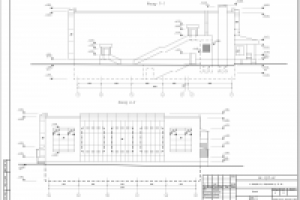 Фасад бассейна