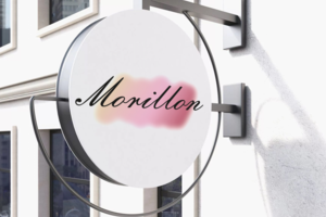 Логотип для магазина вина "Morillon"