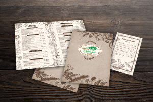 Дизайн меню