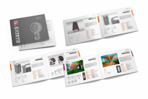 Дизайн фирменного каталога компании "Альфреско"