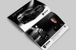 Макет в журнал "Аэрофлот"