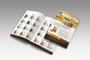 Буклет рекламной продукции для компании "Старый мельник"