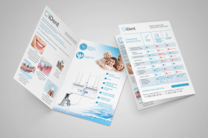 Дизайн брошюры для iDent