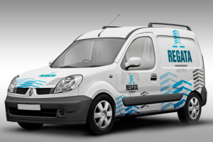 Брендинг автомобиля для Regata