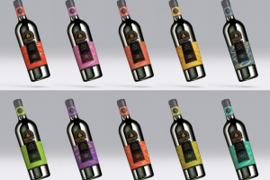 Дизайн этикеток для линейки коктейлей