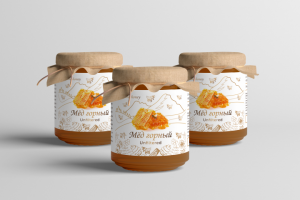 Дизайн этикетки для меда