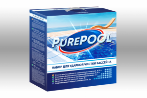 Дизайн упаковки средства для чистки бассейнов