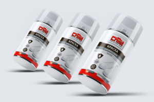 Дизайн этикетки для обувного спрея Chist