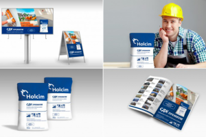 Дизайн упаковки / Дизайн POS-материалов для Holcim