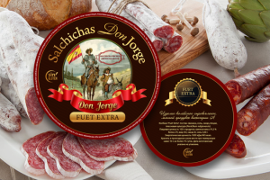 Этикетка для колбасного изделия