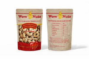 Дизайн упаковки для орехов Wow Nuts