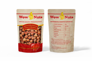 Дизайн упаковки для орехов Wow Nuts