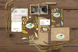 Дизайн фирменного стиля загородного ресторана