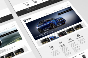 Дизайн сайта для компании Larte