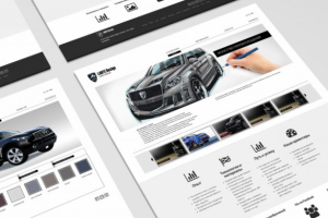 Дизайн сайта для компании Larte