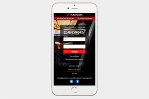 Мобильная версия сайта мотивационной программы