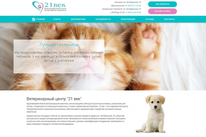 Разработка и продвижение сайта вет-клиники в Омске