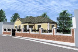 Одноэтажный жилой дом