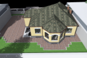 Одноэтажный жилой дом