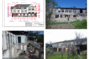 Реконструкция жилого в г. Гадруте дома-02