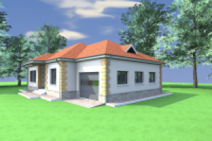 Одноэтажный дом