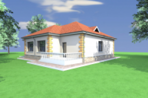 Одноэтажный дом