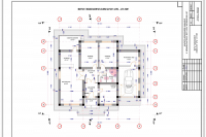 План одноэтажного дома